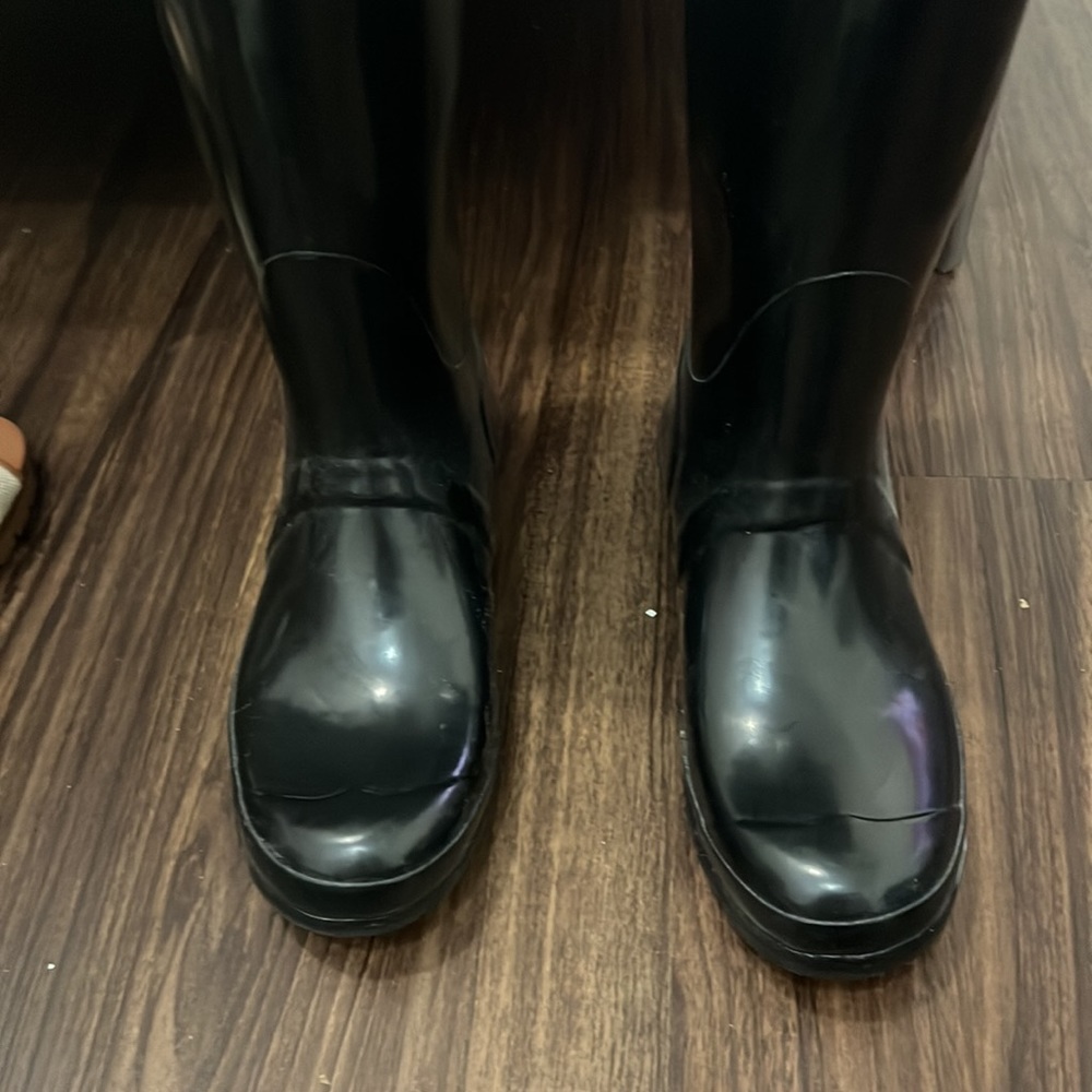 High gloss hunter boots - Picture 2 of 8